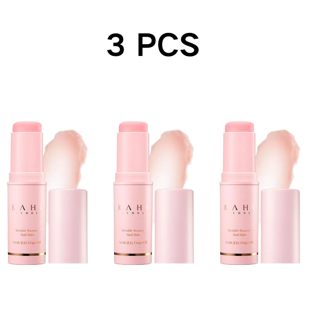 KAHI Anti Wrinkle Collagen Face Spray Collagen Pink Stick Wrinkle Bounce Balm Multi Cream Reduces Fine Lines Mist Skin Care