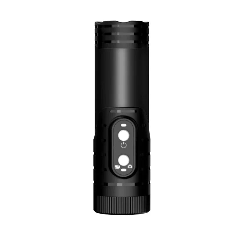 4K Mini Sport DV Action Sport Camera Flashlight Helmet Full HD 1080P Video Ideal Bodycam for Bike, Cycle, Motorcycle Camcorder