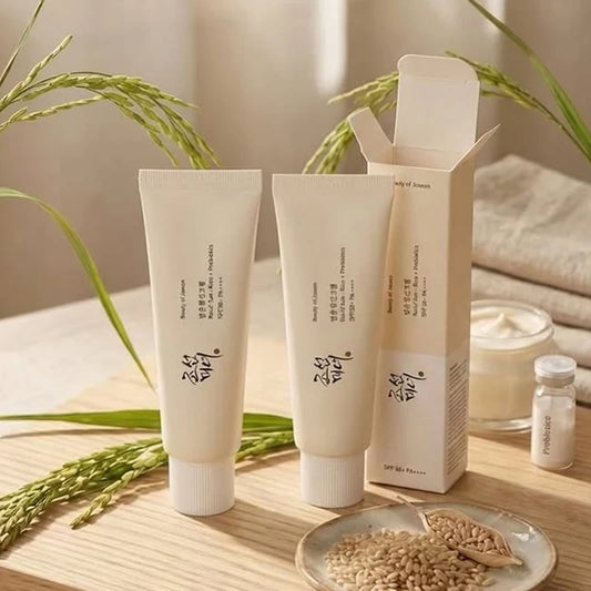 Summer Coolness Sunscreen Korean Beauty of Joseon Rice Probiotic Solar Blocker Skin Cream Facial Mild Hydration Ginseng Essence