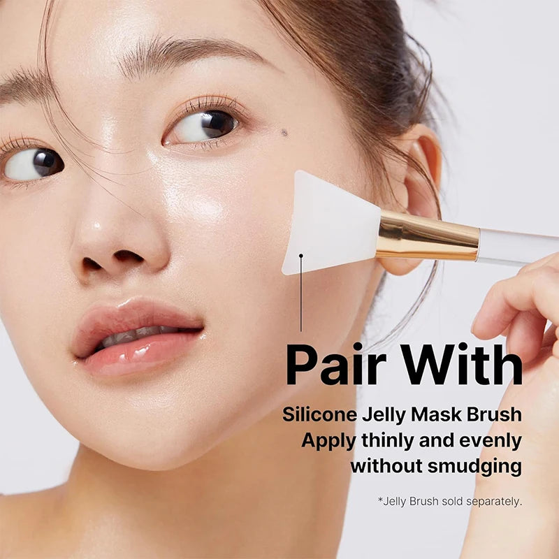5PC Korean Collagen Wrapping Peel Off Facial Mask Elasticity Hydration Reduces Sagging Dullness Hydrolyzed Collagen Skin Care
