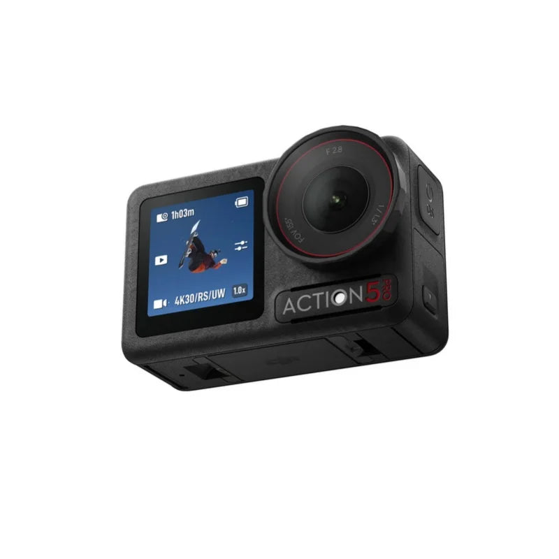 EU Stock DJI Osmo Action 5 Pro Camera 1/1.3" Sensor 4K 120FPS 40MP Dual OLED Touchscreen HorizonSteady Subject Tracking WiFi 6 Vlog Outdoor Sports Camera