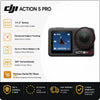 EU Stock DJI Osmo Action 5 Pro Camera 1/1.3" Sensor 4K 120FPS 40MP Dual OLED Touchscreen HorizonSteady Subject Tracking WiFi 6 Vlog Outdoor Sports Camera