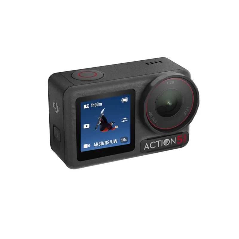 EU Stock DJI Osmo Action 5 Pro Camera 1/1.3" Sensor 4K 120FPS 40MP Dual OLED Touchscreen HorizonSteady Subject Tracking WiFi 6 Vlog Outdoor Sports Camera