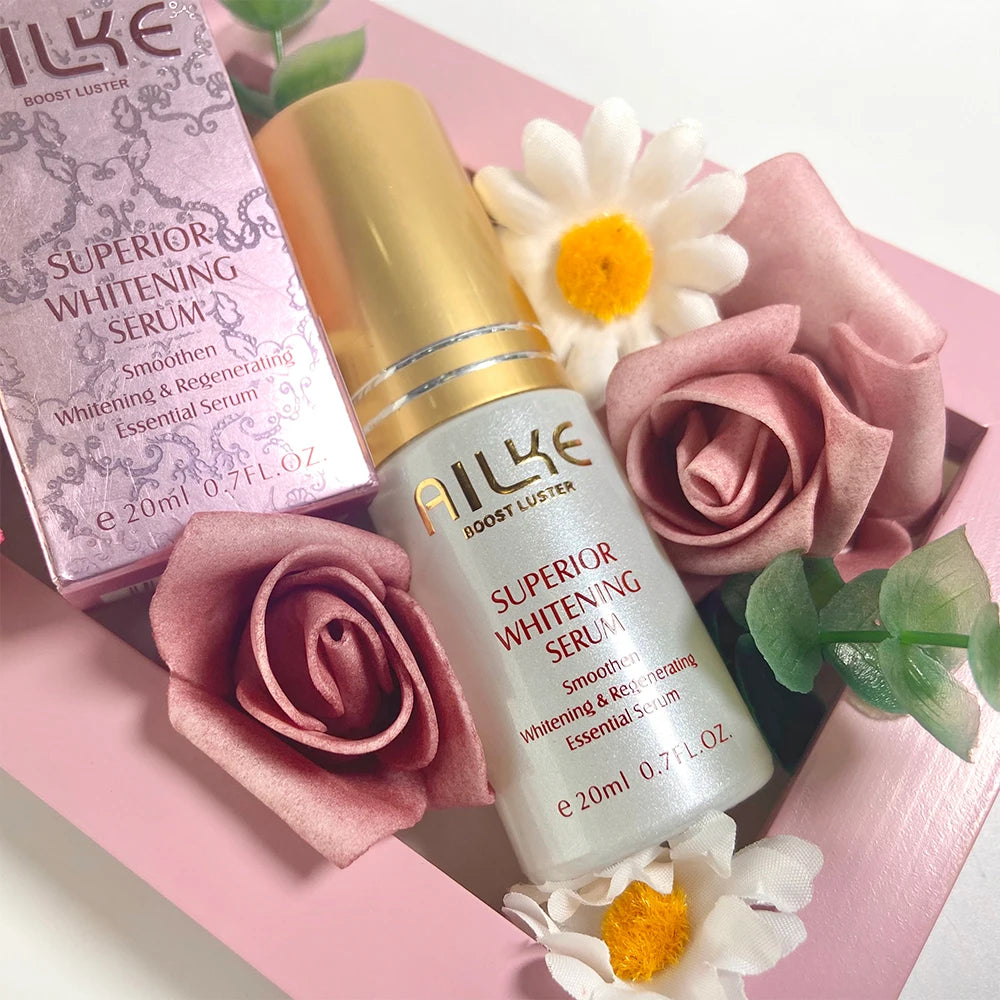 AILKE Women Whitening Face Care Set, Lightening, Reduce Dark Spots, Anti Wrinkles, For All Skin Types, Not Greasy, Easy Absorb