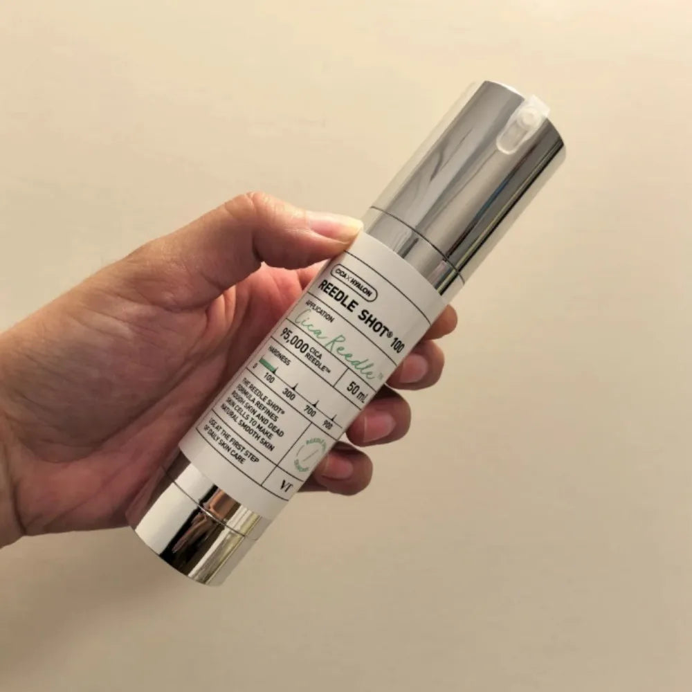 100/300 Reedle Shot VT Microcrystal Serum - Promote Skin Metabolism, Moisturizing, Gently Exfoliating, Pore-minimizing, Skincare
