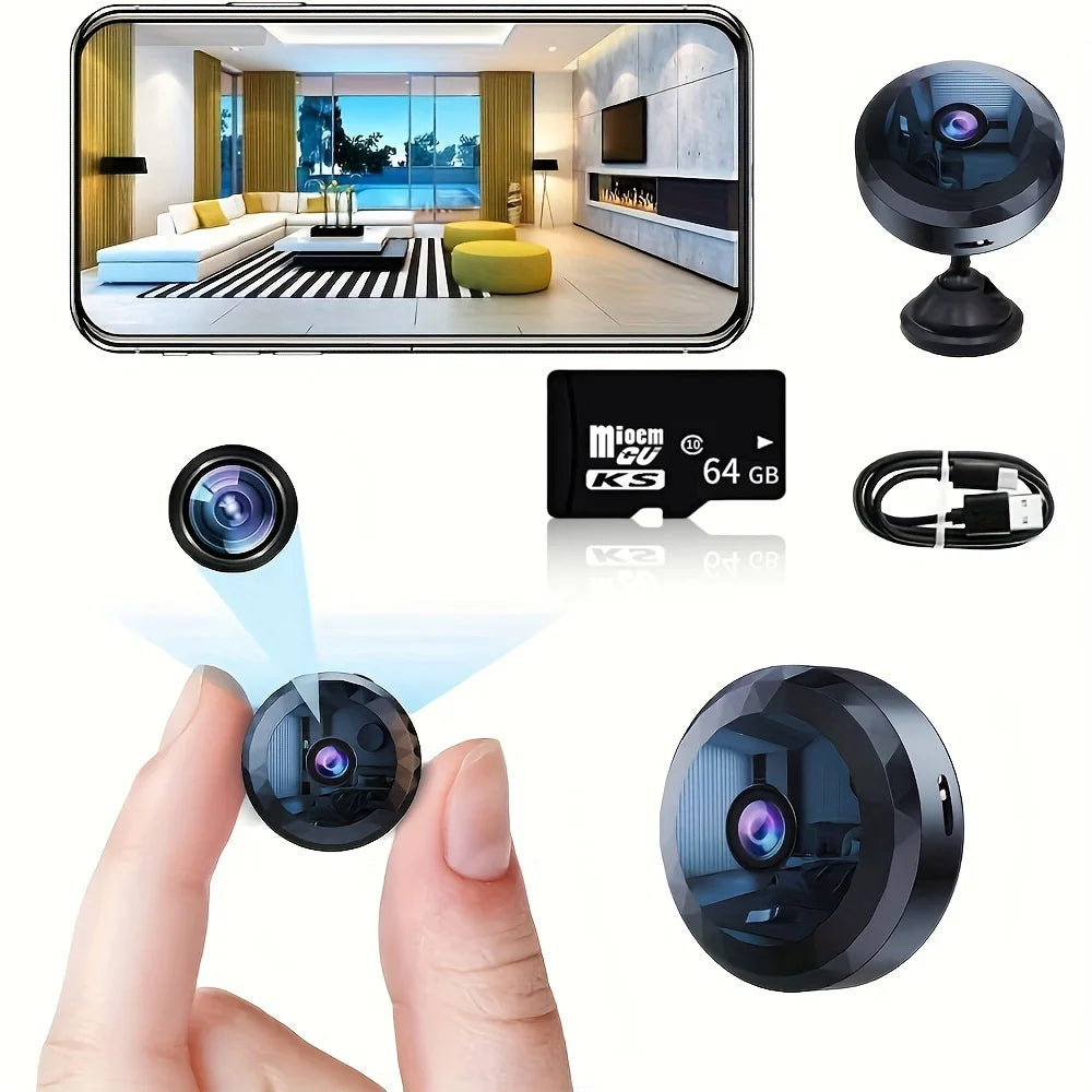 Wireless A11 Camera Mini WiFi Monitoring 1080P HD Video Security Camera Rechargeable Battery Motion Detection Camera New