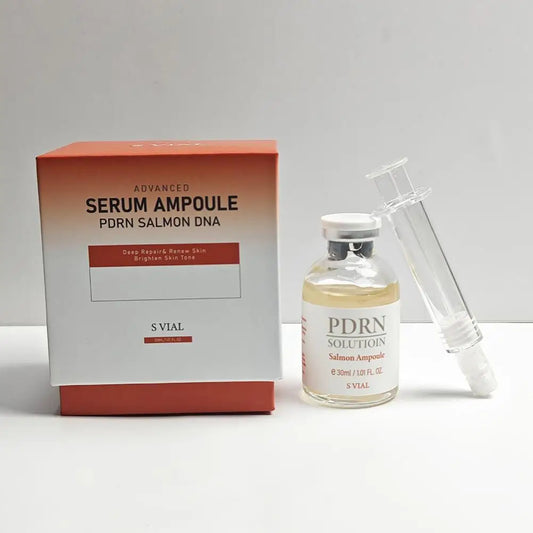 Korean﻿ PDRN Salmon DNA  Ampoule Fine Line Reducing & Skin Strengthening Serum Deep Repair Facial Glowing For All Skin Types