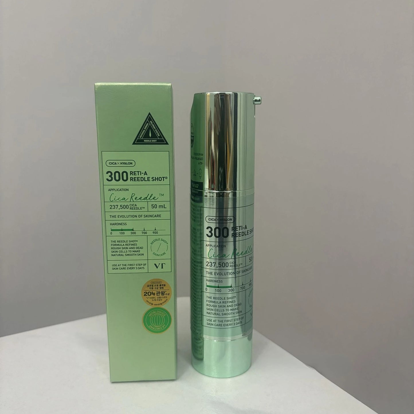 100/300 Reedle Shot VT Microcrystal Serum - Promote Skin Metabolism, Moisturizing, Gently Exfoliating, Pore-minimizing, Skincare