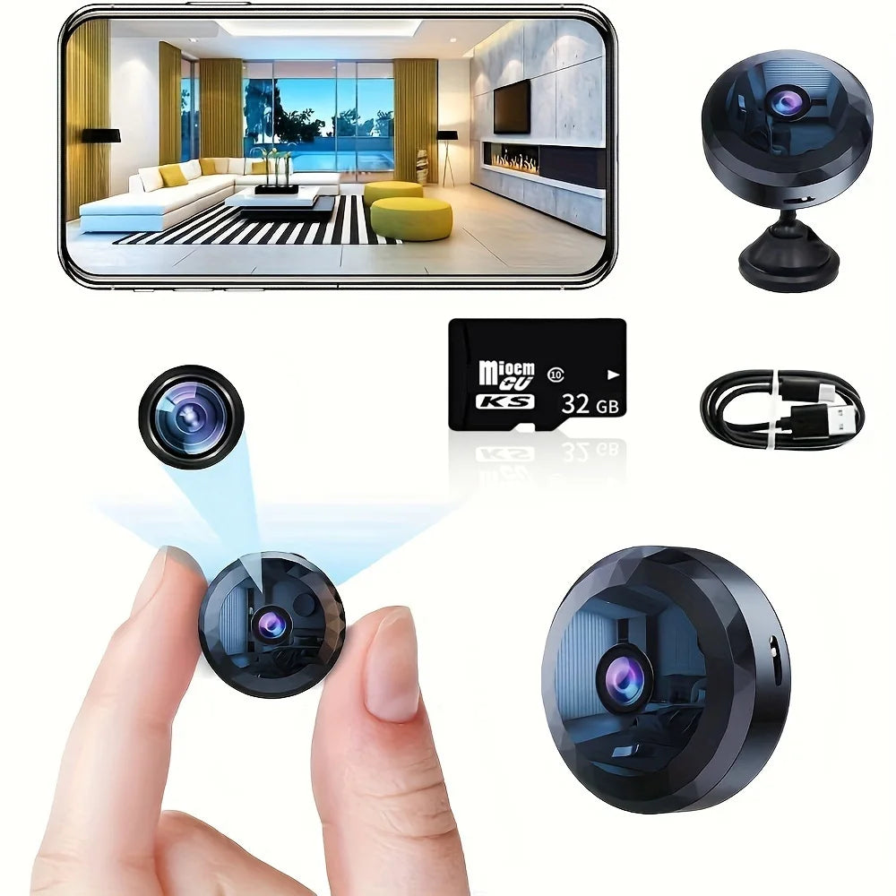 Wireless A11 Camera Mini WiFi Monitoring 1080P HD Video Security Camera Rechargeable Battery Motion Detection Camera New