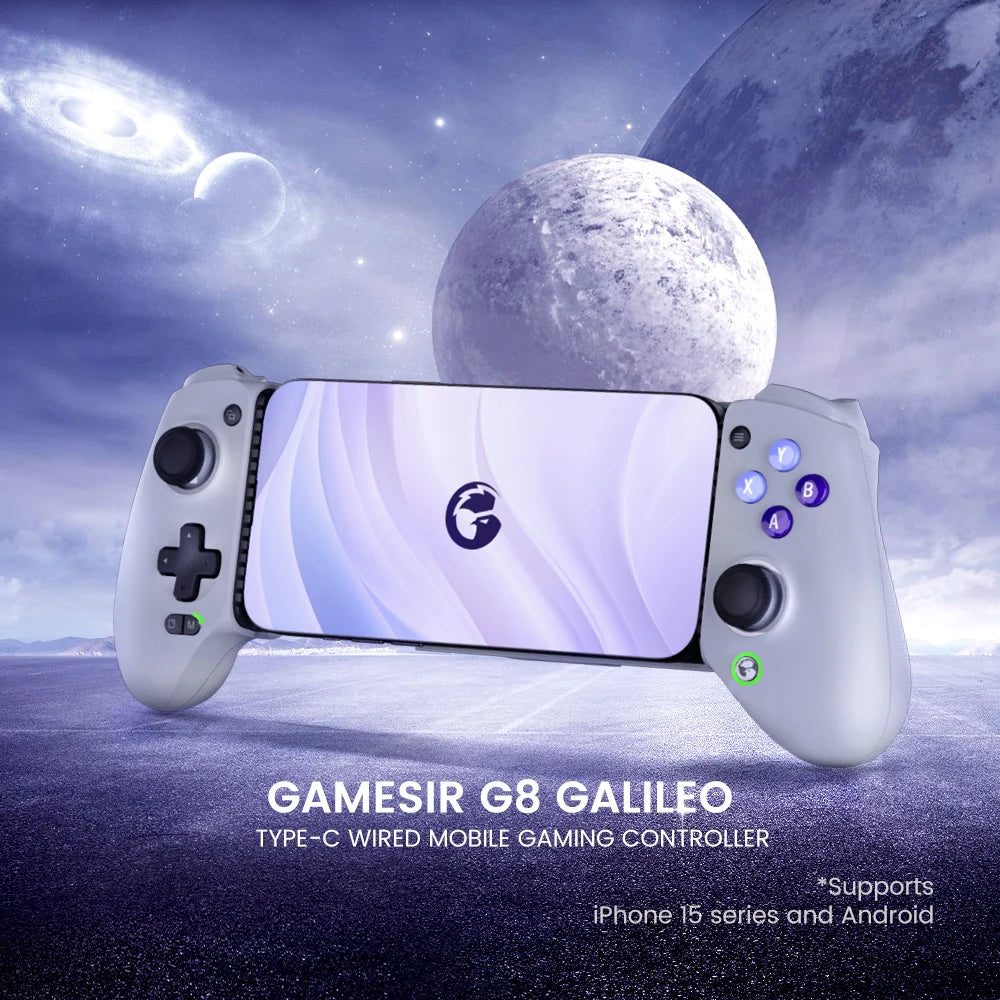 Gamesir G8 Galileo G8 Plus Bluetooth Mobile Gaming Controller for Nintendo Switch PC IOS Android  with Hall Effect Joystick