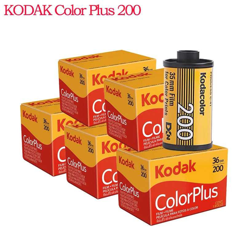 Original KODAK ColorPlus 200 35mm Film 36 Exposure Per Roll Fit For M35 / M38 /H35  Camera 36EXP Negative Film For LOMO Camera