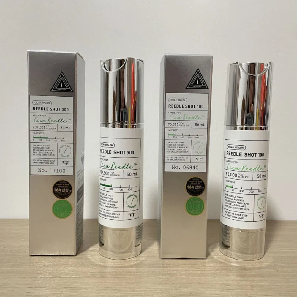100/300 Reedle Shot VT Microcrystal Serum - Promote Skin Metabolism, Moisturizing, Gently Exfoliating, Pore-minimizing, Skincare