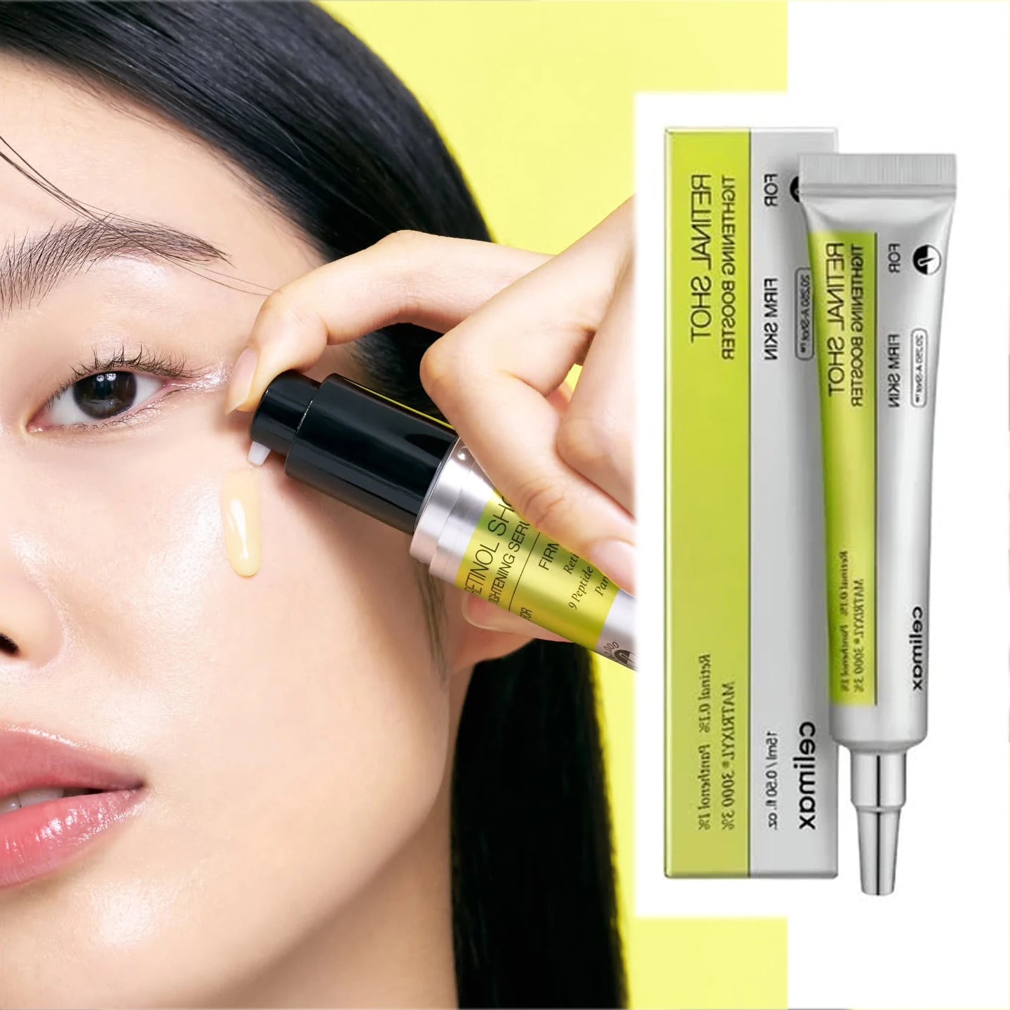 New Korean Retinol Moisturizing Essence Exfoliating Eye Cream Moisturizer Rejuvenate Shrinks Pores Moisturiz Brighten Skin Care