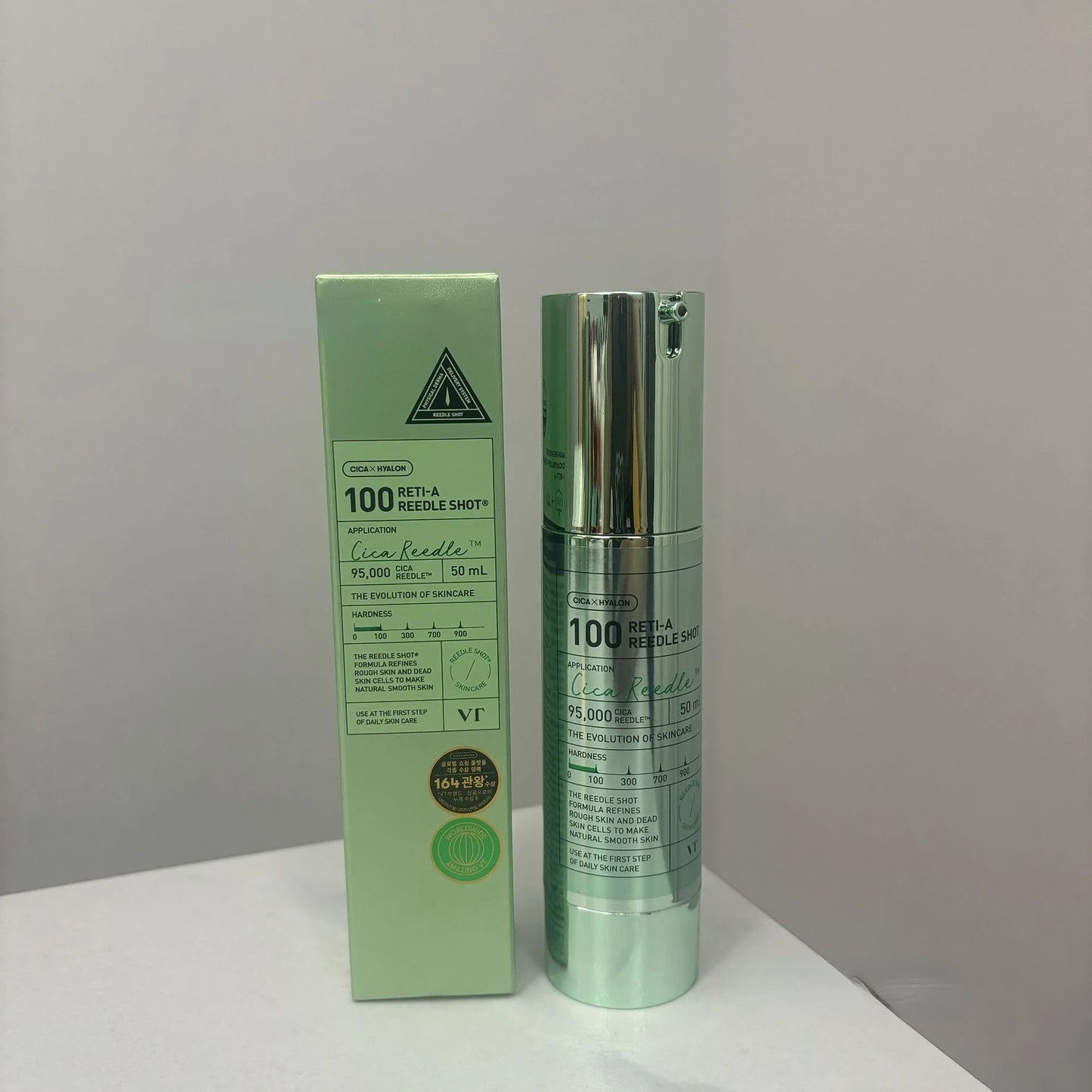 100/300 Reedle Shot VT Microcrystal Serum - Promote Skin Metabolism, Moisturizing, Gently Exfoliating, Pore-minimizing, Skincare