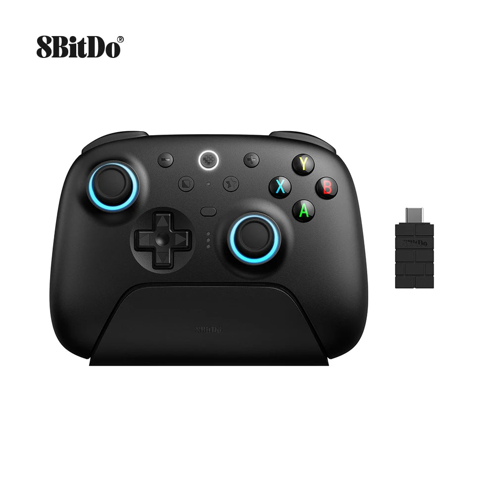 8BitDo Ultimate 2 Wireless Gaming Controller for PC / Android with TMR Joysticks, Switchable Triggers, Motion Control, 8Speed