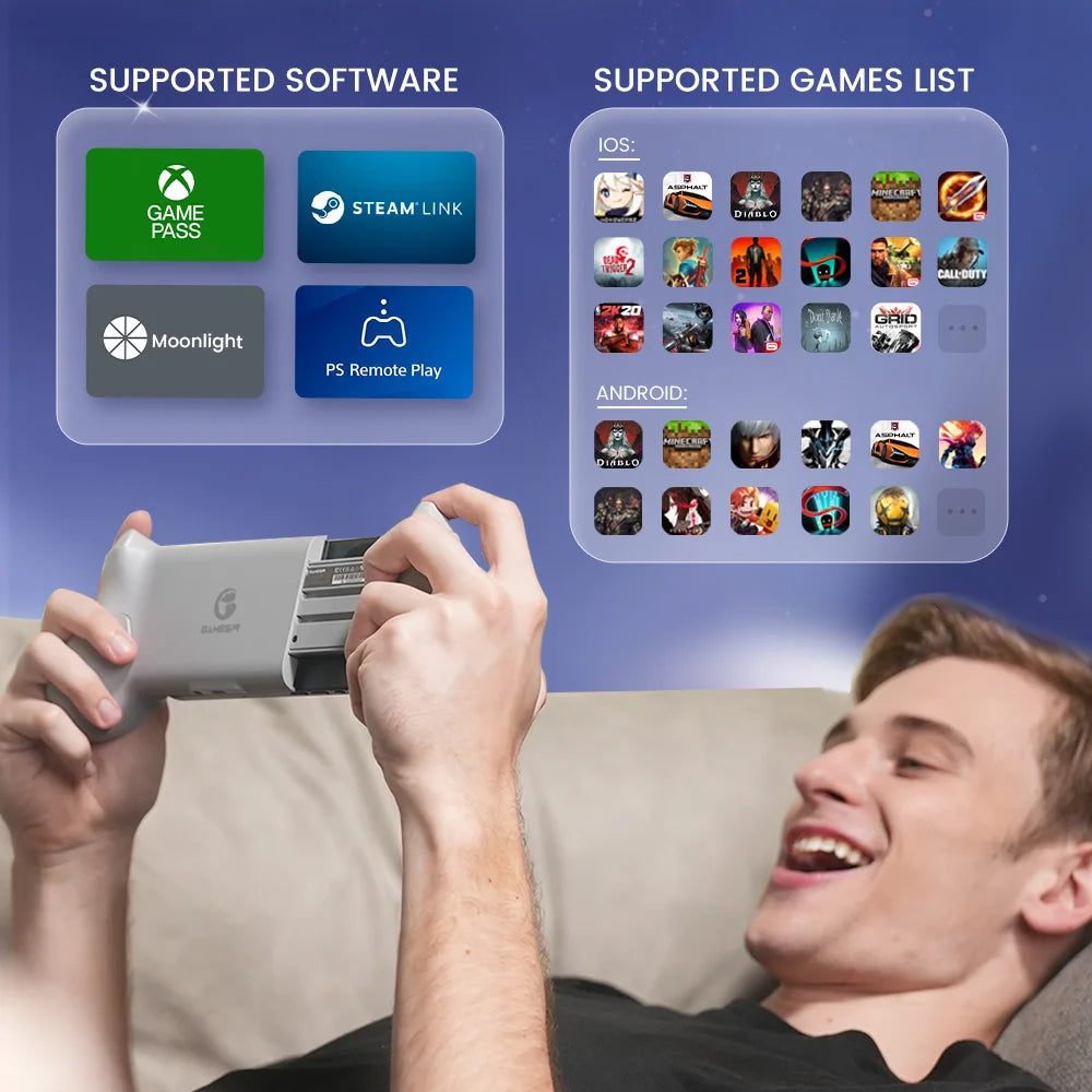 Gamesir G8 Galileo G8 Plus Bluetooth Mobile Gaming Controller for Nintendo Switch PC IOS Android  with Hall Effect Joystick