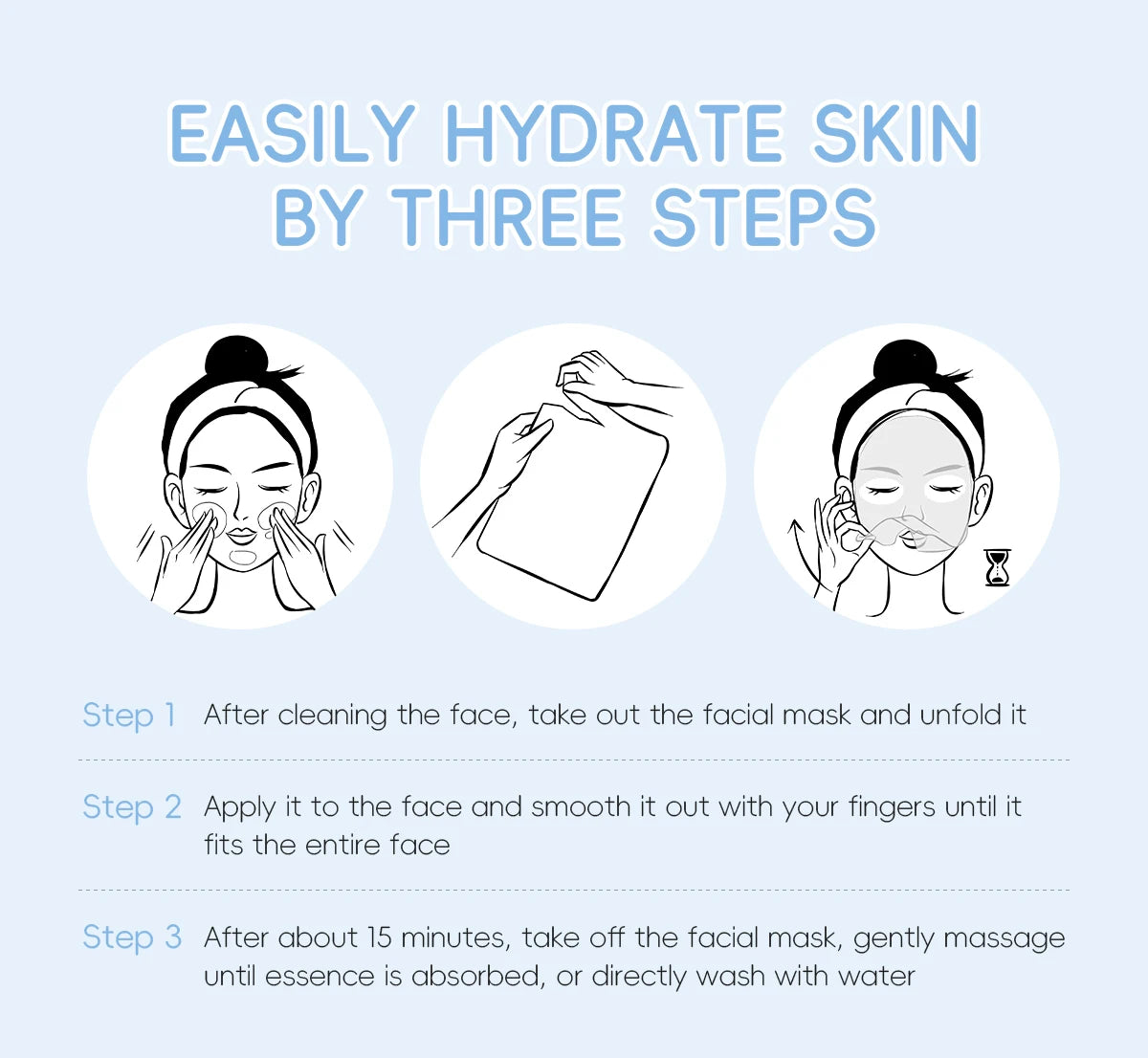 LAIKOU Milk Silky Hydrating Mask Brightening Collagen Sheet Mask Anti-Age Skin Care Moisturizing Face Mask 25g*20pcs