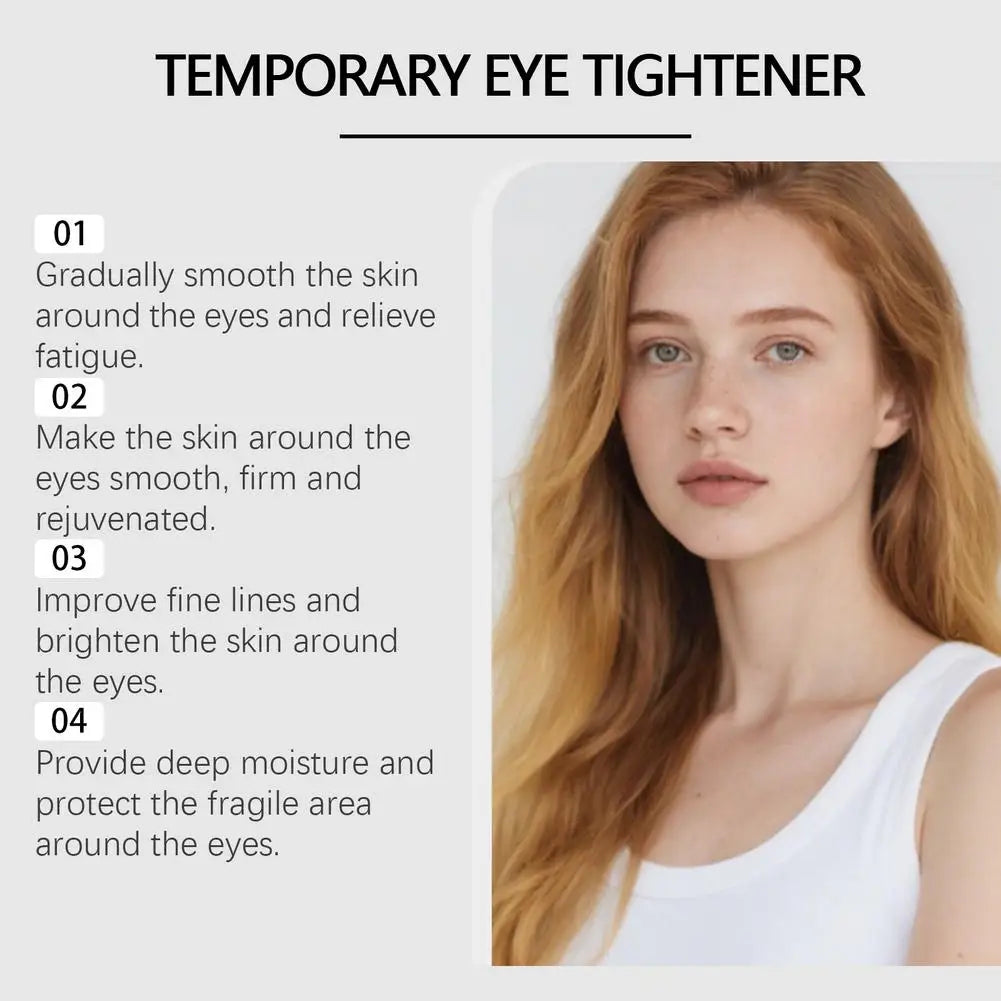 Firm Eye Cream Lifting Tighten Alleviate Traction Firming Eye Cream Reduces Dark Circles Bags Eyelid Drooping Lifting Eye Cream