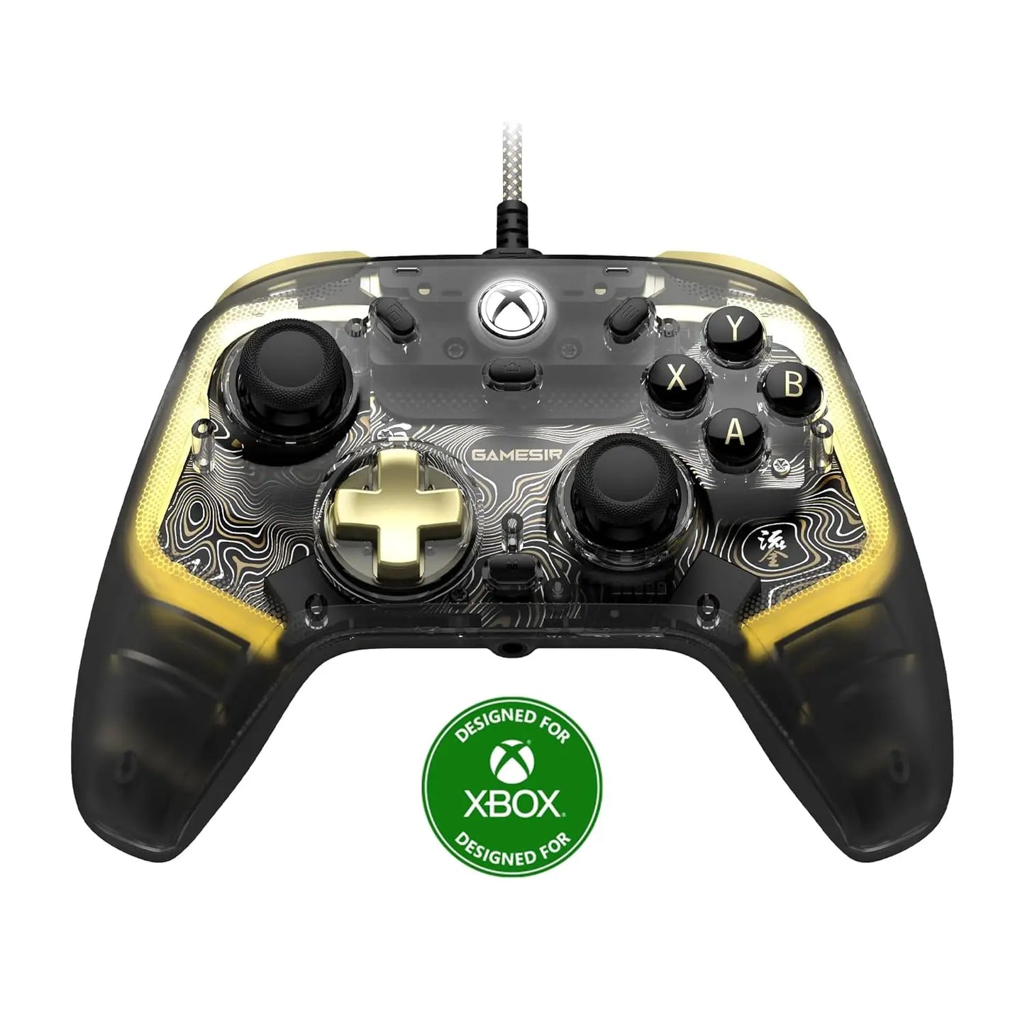 Kaleid Flux Xbox Gaming Controller Wired Gamepad with Hall Effect for Xbox Series S Xbox Series X Xbox One PC Steam