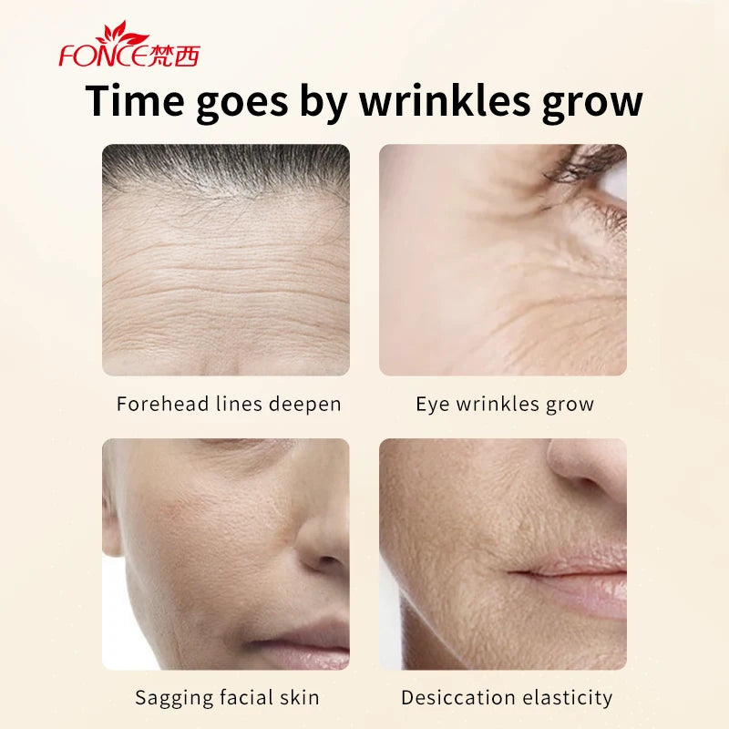 FONCE Hexapeptide Moisturizing firmingCream Lift Anti-Wrinkle Lady Cream Collagen hyaluronic acid Face cream skin care cosmetics