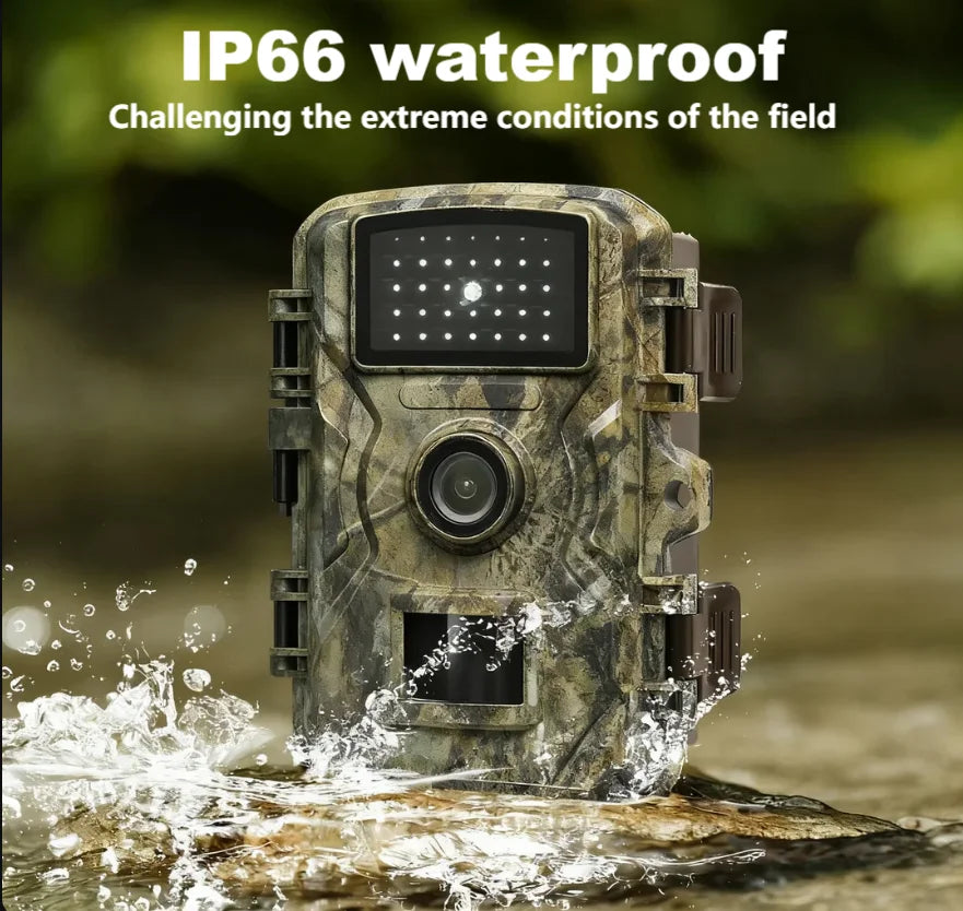Mini Hunting Trail Camera 1080P 940nm 16MP Infrared Night Vision Motion Activated Tracking Photo Trap Cam Wild Surveillance
