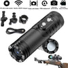 4K Mini Sport DV Action Sport Camera Flashlight Helmet Full HD 1080P Video Ideal Bodycam for Bike, Cycle, Motorcycle Camcorder