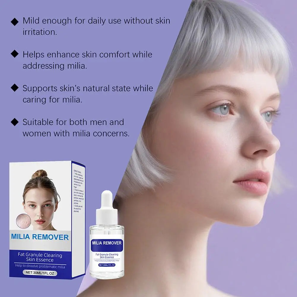 NEW 1/3/5Pcs 30ml Milia Remover Skin Essence for Comfort Gentle Formula Skin Purifying Deep Hydrating Repairing Serum Skin Care