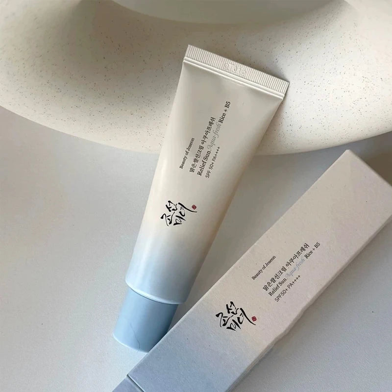 Summer Coolness Sunscreen Korean Beauty of Joseon Rice Probiotic Solar Blocker Skin Cream Facial Mild Hydration Ginseng Essence