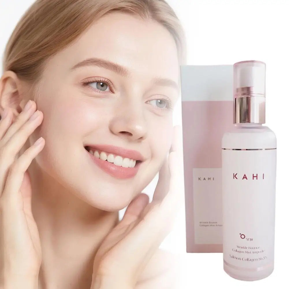 KAHI Anti Wrinkle Collagen Face Spray Collagen Pink Stick Wrinkle Bounce Balm Multi Cream Reduces Fine Lines Mist Skin Care