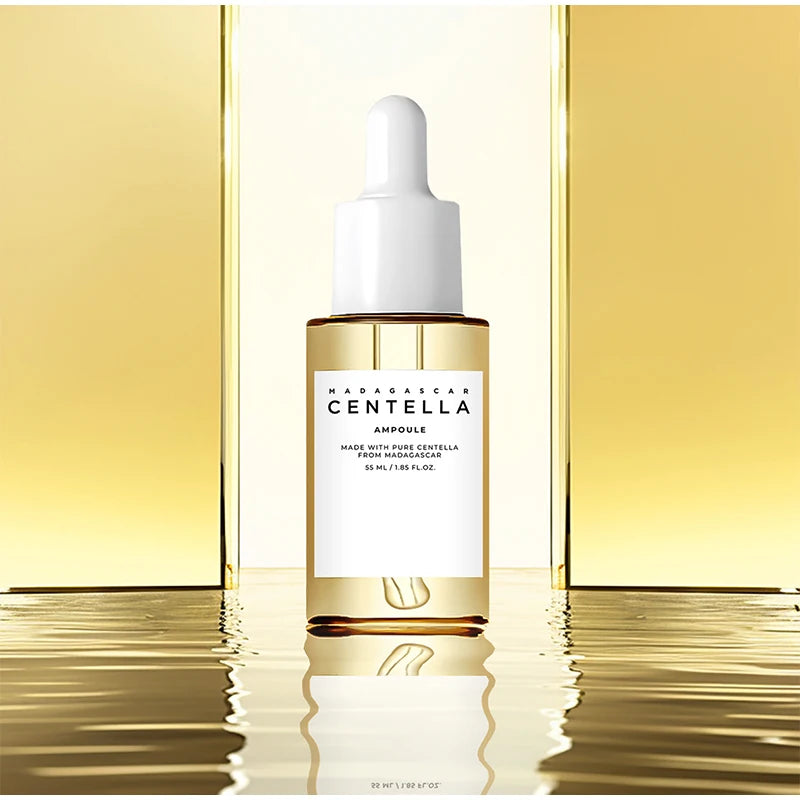Madagascar Centella Asiatica Ampoule Facial Serum,Facial Moisturizing,Brightening,Tightening and Repair,Reduce Fine Lines/Pores