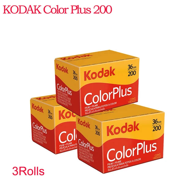 Original KODAK ColorPlus 200 35mm Film 36 Exposure Per Roll Fit For M35 / M38 /H35  Camera 36EXP Negative Film For LOMO Camera