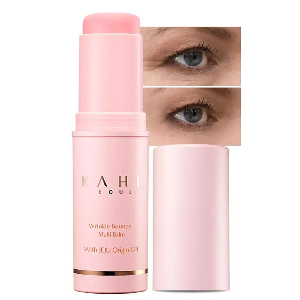 KAHI Anti Wrinkle Collagen Face Spray Collagen Pink Stick Wrinkle Bounce Balm Multi Cream Reduces Fine Lines Mist Skin Care
