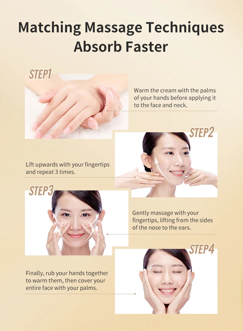 FONCE Hexapeptide Moisturizing firmingCream Lift Anti-Wrinkle Lady Cream Collagen hyaluronic acid Face cream skin care cosmetics