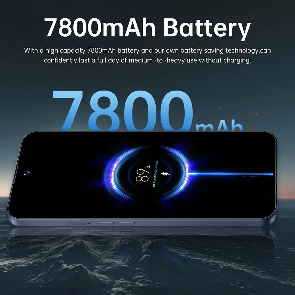 K-Touch New Ai iFone 17 Pro Maxi Smartphone Android 5G 7.3HD 22G+2TB Smart Mobile Phones 16+48MP Dual Sim 7800mAh Unlocked Cell Phone Global Version