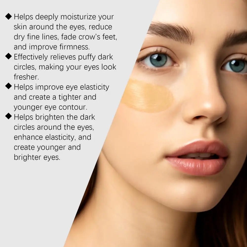 Firm Eye Cream Lifting Tighten Alleviate Traction Firming Eye Cream Reduces Dark Circles Bags Eyelid Drooping Lifting Eye Cream