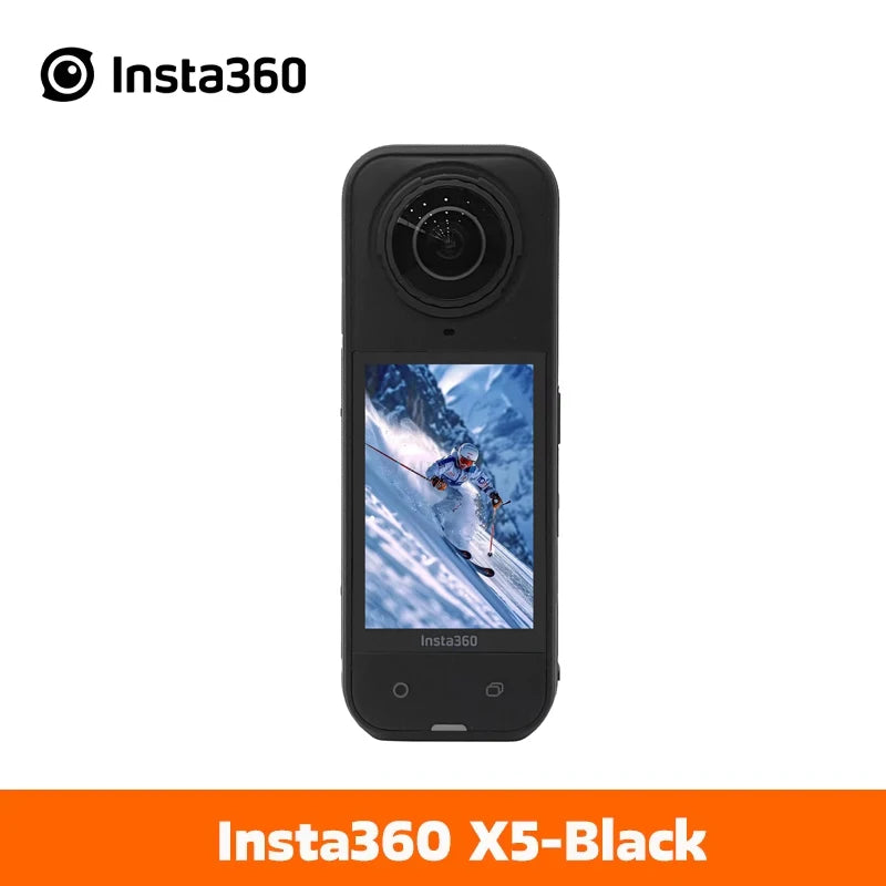 Insta360 action camera X5 New 8K 30fps Interchangeable lens Triple chip upper low light minutes autonomy Insta X5