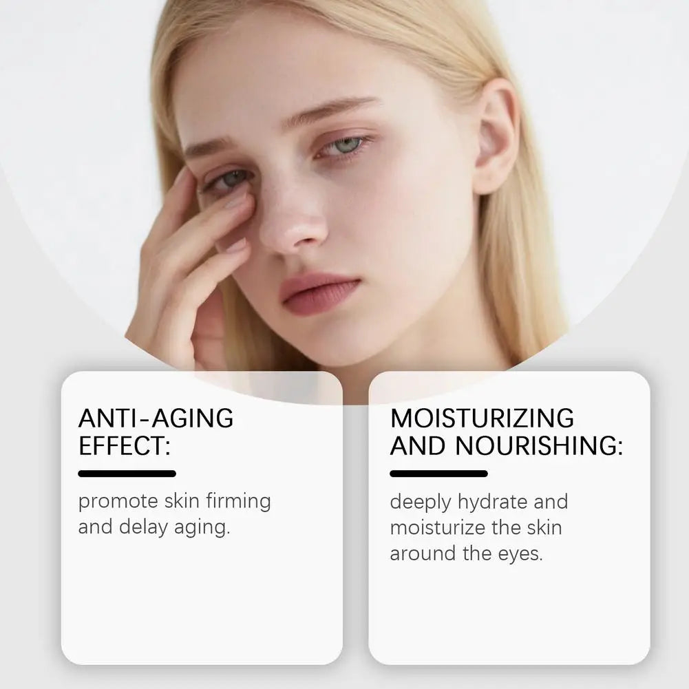 Firm Eye Cream Lifting Tighten Alleviate Traction Firming Eye Cream Reduces Dark Circles Bags Eyelid Drooping Lifting Eye Cream