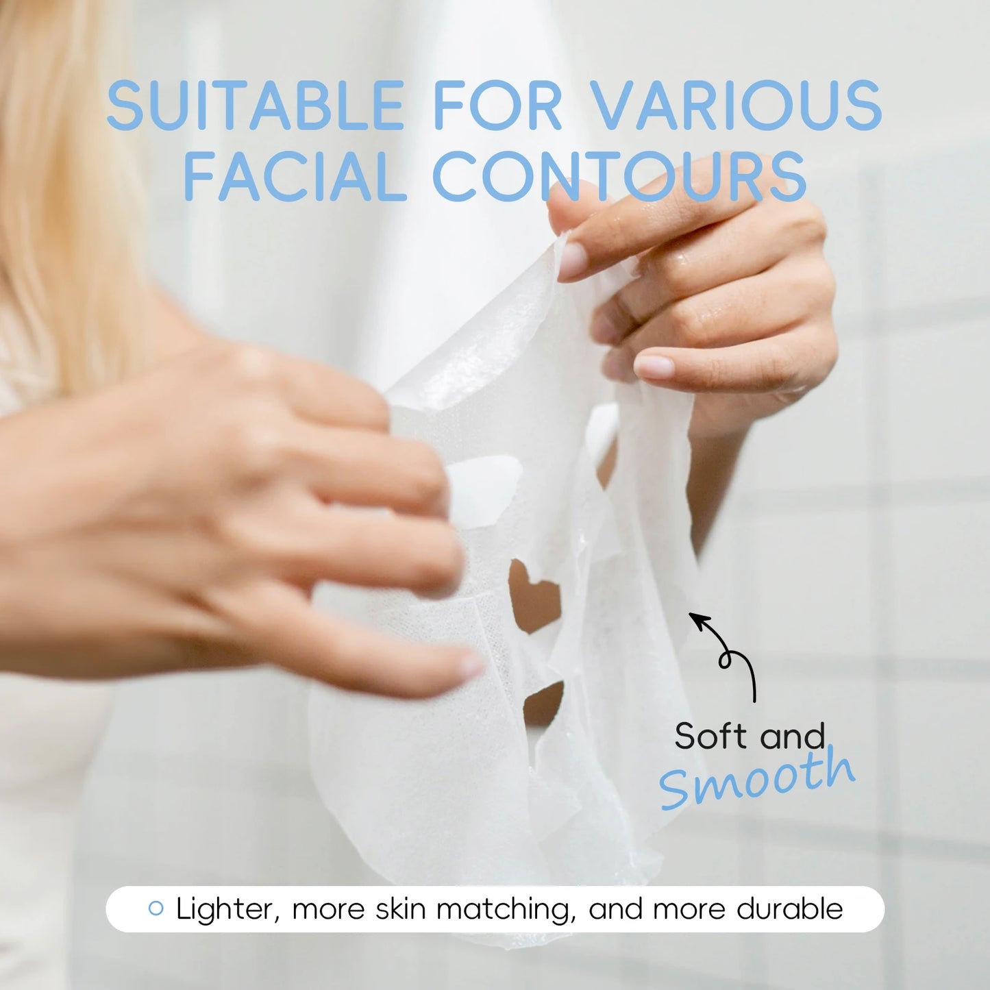 LAIKOU Milk Silky Hydrating Mask Brightening Collagen Sheet Mask Anti-Age Skin Care Moisturizing Face Mask 25g*20pcs