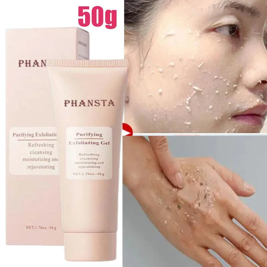 Revitalize Skin Fruit Acid Peeling Gel Facial Cleansing Exfoliating Peeling Scrub Deep Clean Acne Blackhead Remove Face Cleanser