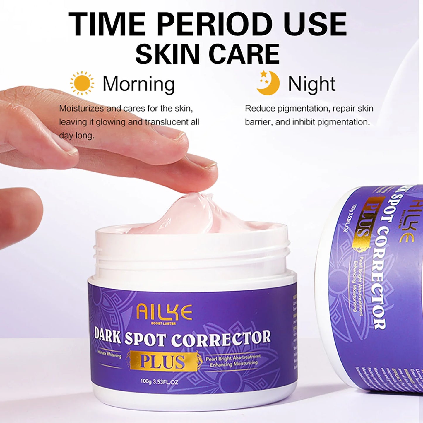 AILKE Glutathione PLUS Skin Care Set, Advanced Lightening Lotion, Moisturizes, Softens Skin, Skin Glowing Range for Men Women