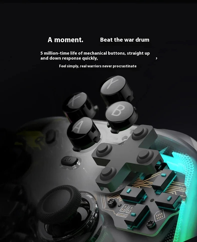 Kaleid Flux Xbox Gaming Controller Wired Gamepad with Hall Effect for Xbox Series S Xbox Series X Xbox One PC Steam