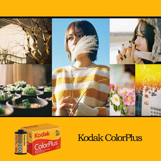 Original KODAK ColorPlus 200 35mm Film 36 Exposure Per Roll Fit For M35 / M38 /H35  Camera 36EXP Negative Film For LOMO Camera