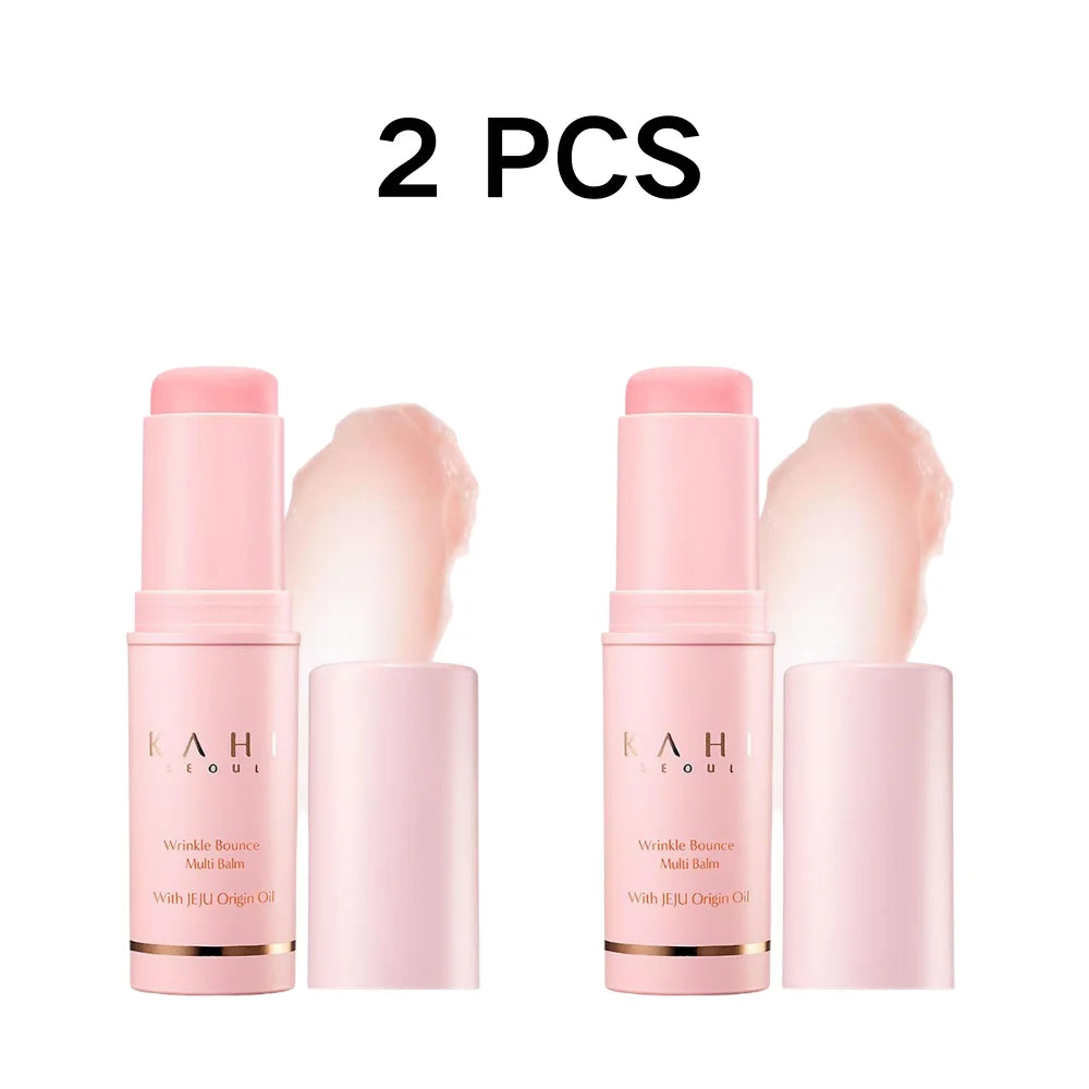 KAHI Anti Wrinkle Collagen Face Spray Collagen Pink Stick Wrinkle Bounce Balm Multi Cream Reduces Fine Lines Mist Skin Care