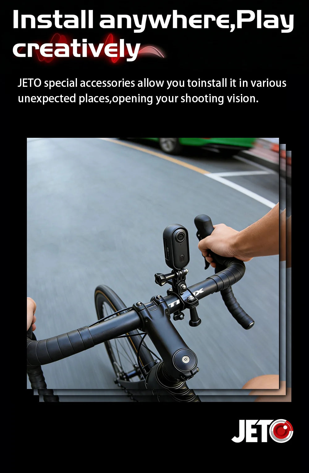 POV Magnetic Sports Camera 4K 30M Waterproof 2.4G Wireless WiFi Motorcycle Mini Small Action Body Video Vlog Cameras Helmet Bike