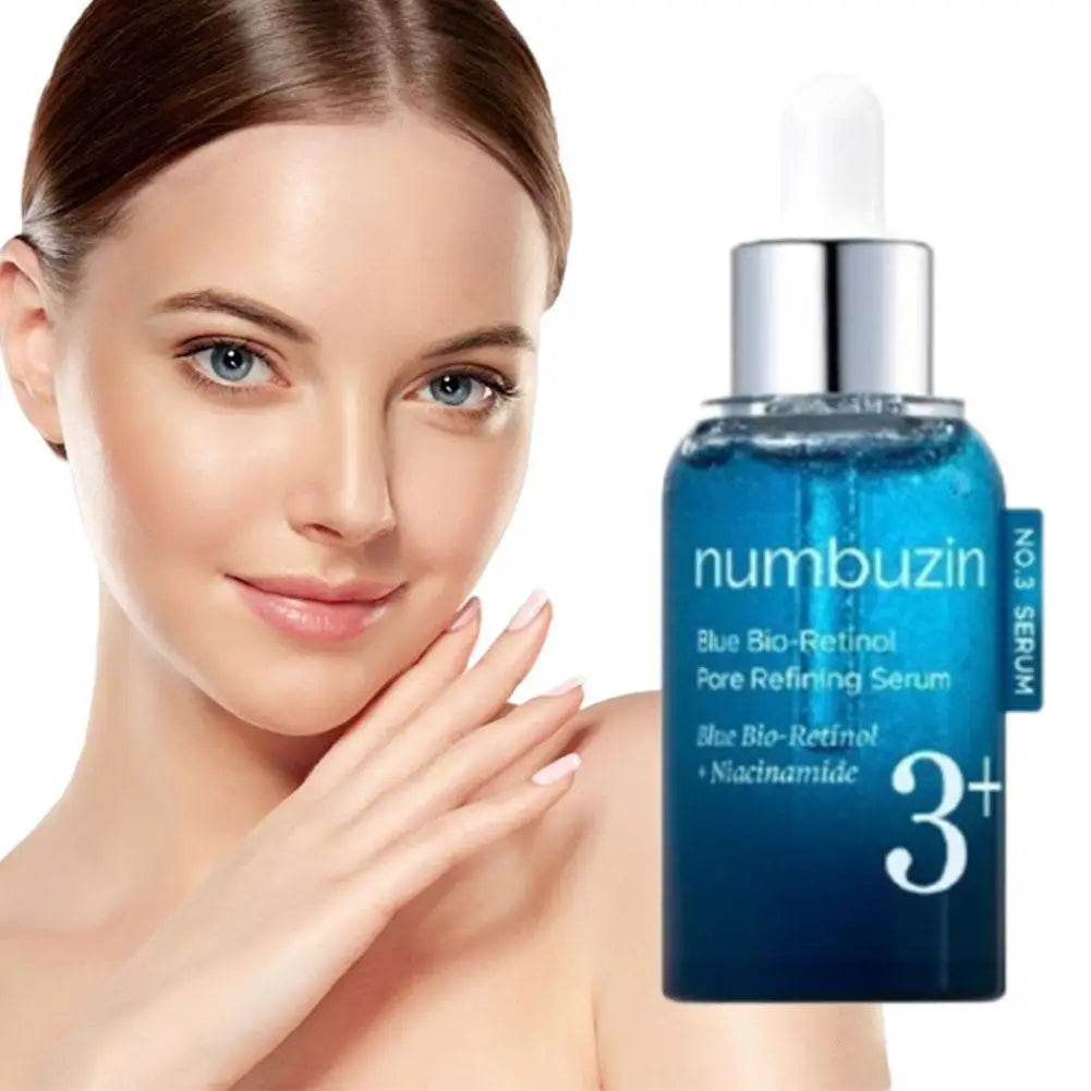Numbuzin Serum Set NO.2 Rose PDRN Collagen + NO.3 Bio-Retinol Pore Refining + NO.4 Ceramide AHA Skin Prep Korean Skincare