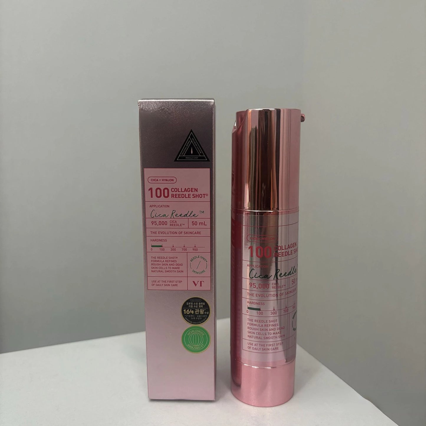 100/300 Reedle Shot VT Microcrystal Serum - Promote Skin Metabolism, Moisturizing, Gently Exfoliating, Pore-minimizing, Skincare