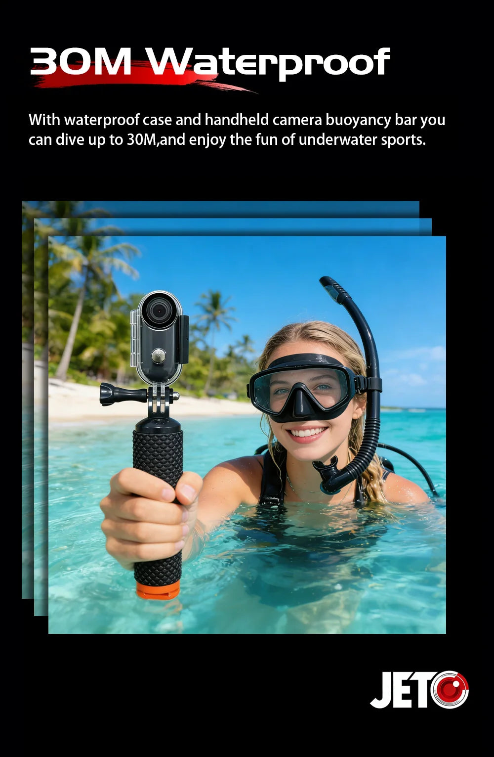 POV Magnetic Sports Camera 4K 30M Waterproof 2.4G Wireless WiFi Motorcycle Mini Small Action Body Video Vlog Cameras Helmet Bike