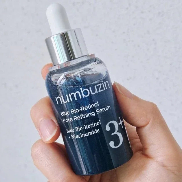Numbuzin Serum Set NO.2 Rose PDRN Collagen + NO.3 Bio-Retinol Pore Refining + NO.4 Ceramide AHA Skin Prep Korean Skincare