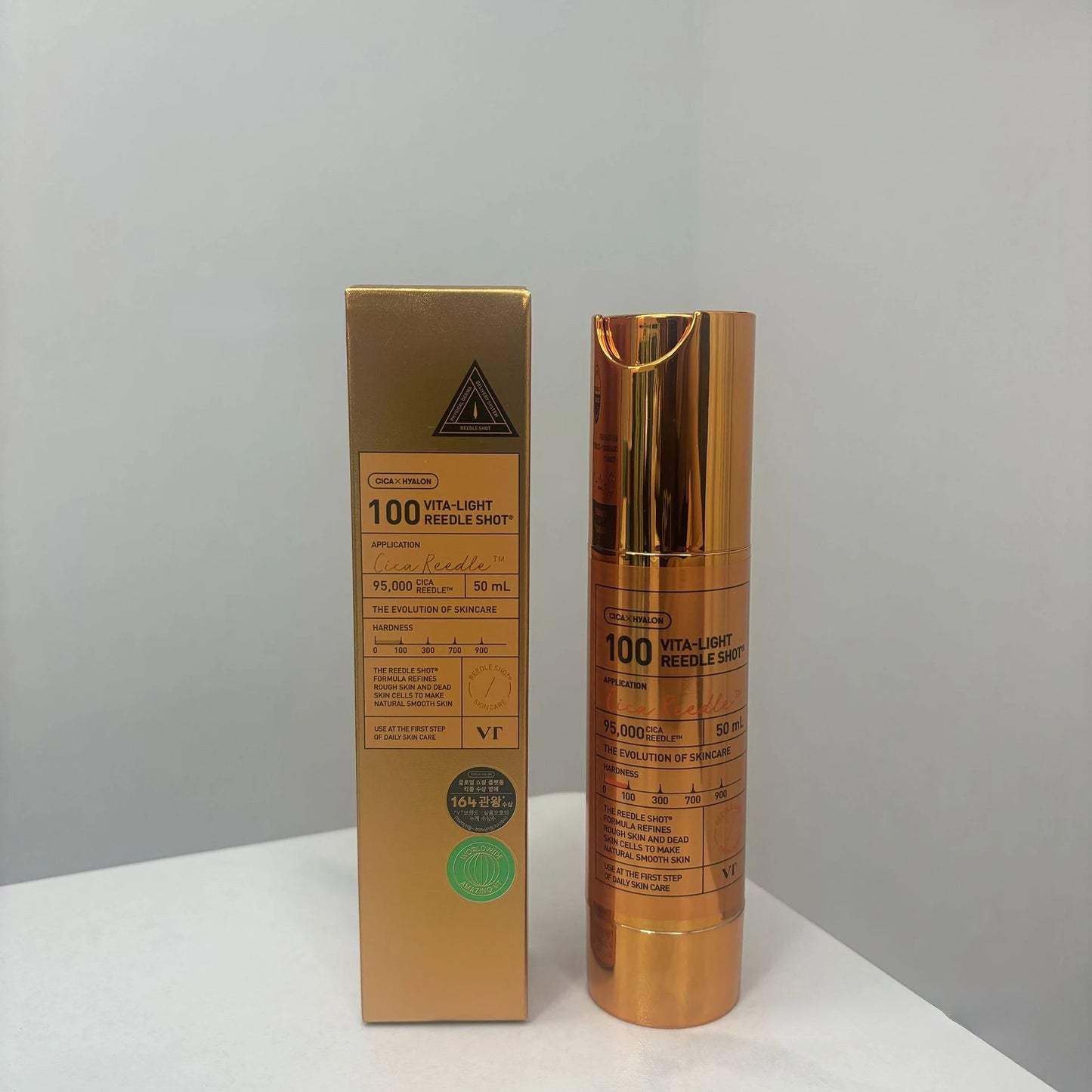 100/300 Reedle Shot VT Microcrystal Serum - Promote Skin Metabolism, Moisturizing, Gently Exfoliating, Pore-minimizing, Skincare