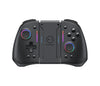LinYuvo KS42 Meteor Light Wireless Joy-pad with 8 Color RGB Lights for Switch/Lite/OLED, with Programmable,,Turbo & Vibration
